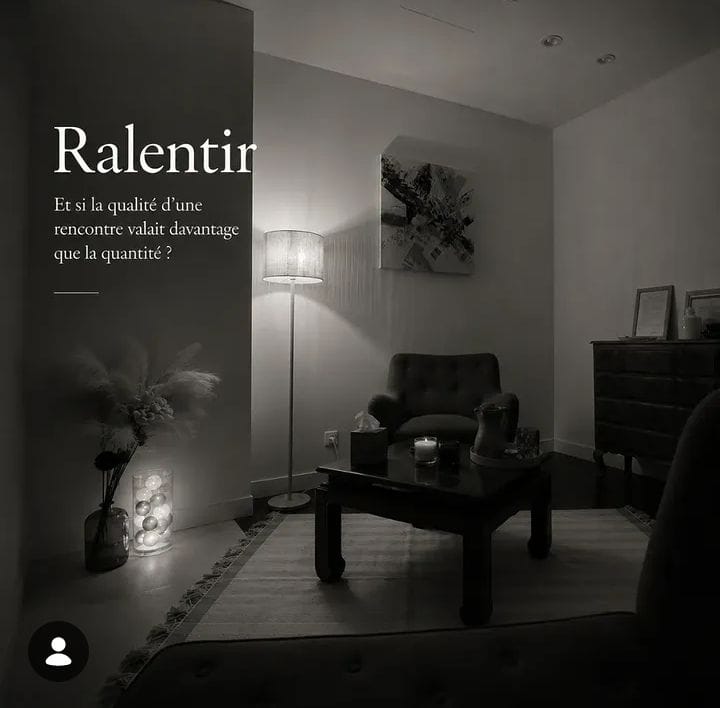 Le cabinet choisi chez Où cours-tu ?, illustration de l’article Ralentir.